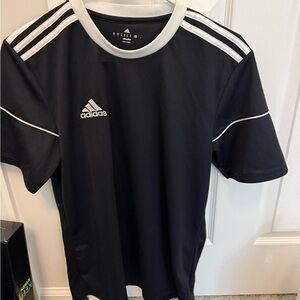Adidas Men's Black and White Jersey